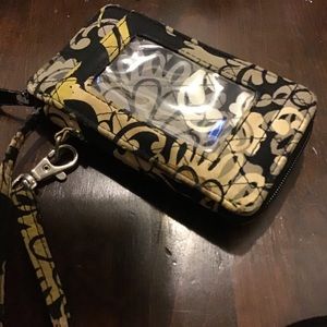 Vera Bradley ID wallet (retired Baroque?)
